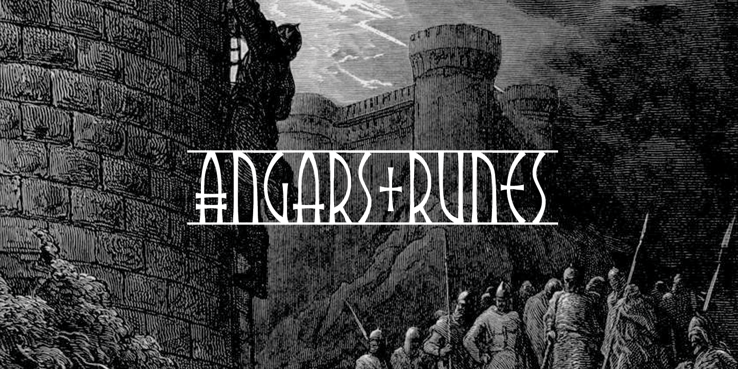 Example font Angars Runes #1